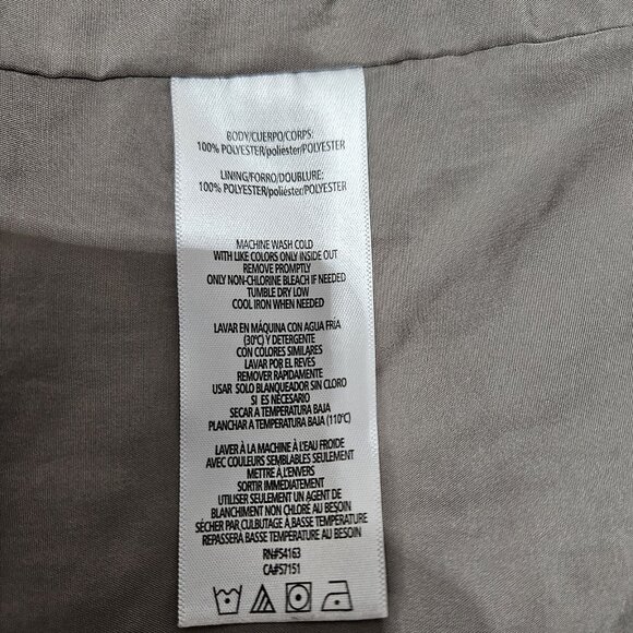 Calvin Klein Performance Vest Womens Medium Sherpa Fleece Zip Pockets Windproof - Picture 10 of 11